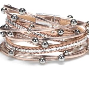 Alloy bead bracelets